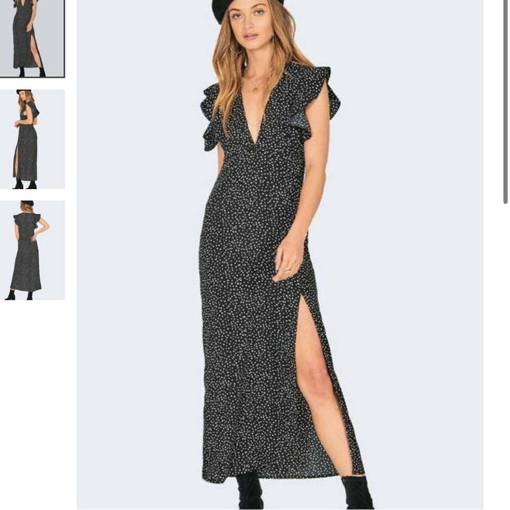 NWT AMUSE SOCIETY KEEPIN IT FRILL DRESS